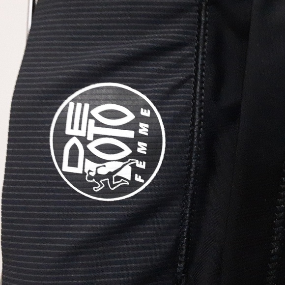 De soto Women’s Riviera Tri Short biker short performance black size S - Picture 3 of 11